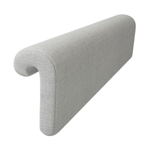 Yqqhrbm Bed Headboard Pillow Hanging Upholstered Back Cushion Removable Cover Linen Sponge Ergonomic Support Furniture Protection Suitable for Bedroom Dorm Ro, Light Gray, as described : Amazon.com.au: Home thumbnail 12