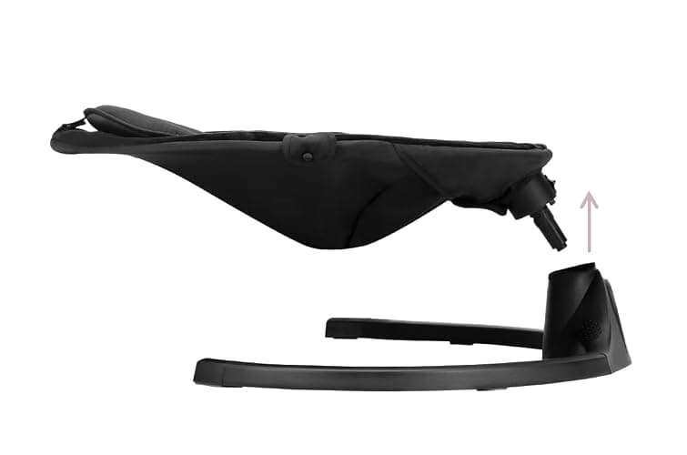 Balancelle MoMi KENANI ONYX jusqu'à 9 kg, écran LED, télécommande, Bluetooth pour smartphone, alimentation piles/secteur, harnais de sécurité 5 points, arche et jouets thumbnail 19