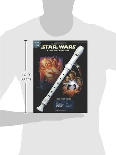 Selections from Star Wars for Recorder | Sheet Music Book for Beginners | Easy Notes for Learning Recorder | Popular Movie Theme Songbook for Music ... to Play Star Wars on Recorder (Music Is Fun) - Paperback thumbnail 5