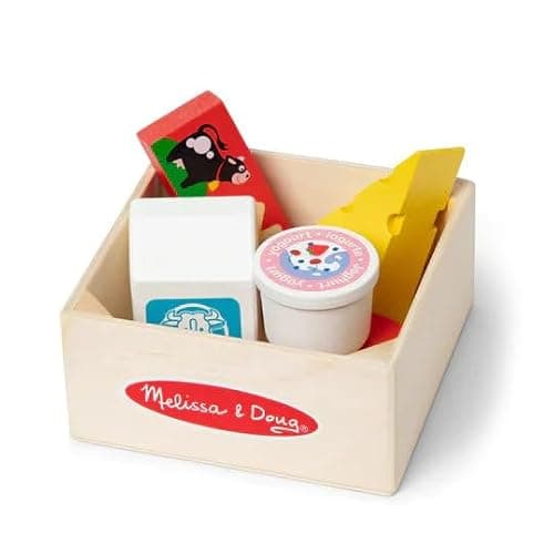 Melissa & Doug Wooden Dairy Food Groups Play Set, 1 EA thumbnail 2