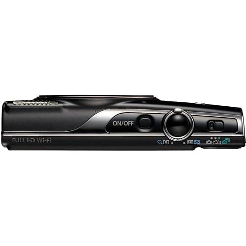 Canon PowerShot ELPH 360 HS A Digital Camera (Black) | 20.2MP CMOS Sensor, 12x Optical Zoom & Built-in Wi-Fi | Compact Point-and-Shoot for Travel, Family & Everyday Photography (7280C001) + 64GB Card thumbnail 3
