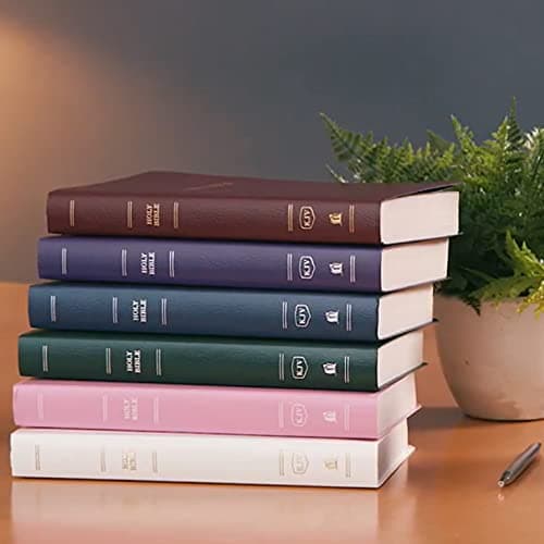 KJV Holy Bible: Gift and Award, Pink Leather-Look, Red Letter, Comfort Print: King James Version thumbnail 5