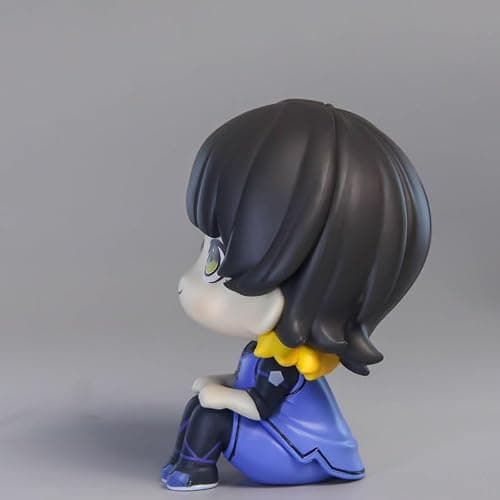 Puruuige Bachira Meguru Figure Anime Look Up Figurine 3.9'' PVC Cute Q Version Action Figure Model Cake Topper Collectible Statue thumbnail 5