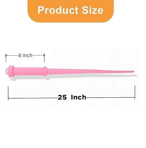 Sex Whip for Adults – 25" Silicone Horse Spanking Paddle, Flogger for Couples, BDSM Toy for Sensual Play, Adult BDSM Crop, Erotic Spanking Whip, Sex Toy for Men & Women (Pink) thumbnail 5