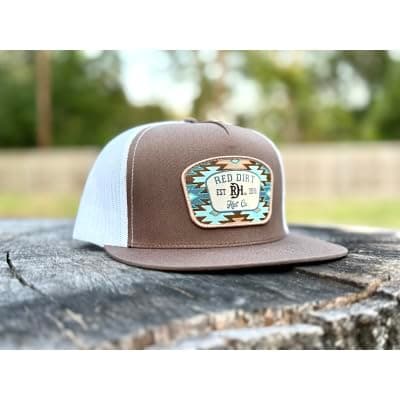 Red Dirt Hat Company Aztec Print Adjustable Snapback Hat thumbnail 3