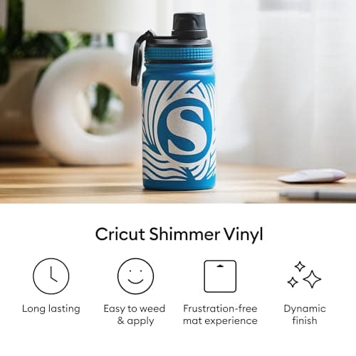 Cricut® Shimmer Vinyl – Permanent, Party Sampler - 12 in x 12 in (10 ct) thumbnail 4