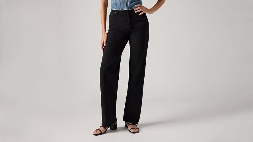 Levi's Ribcage Full Length Jeans Femme thumbnail 2
