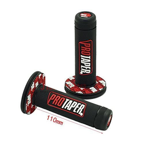 Universal 22mm 7/8" Twist Throttle Handle Grip + Cable for Cross-Country Motorcycle 250 Dirt Pit Motor Bike Motorcycle CRF70 TTR KLX110 SSR Thumpstar YCF（Red） thumbnail 2