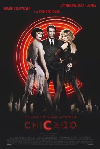 Chicago Poster Movie 11x17 Ren?e Zellweger Catherine Zeta-Jones Richard Gere Queen Latifah MasterPoster Print, 11x17 - Image 1
