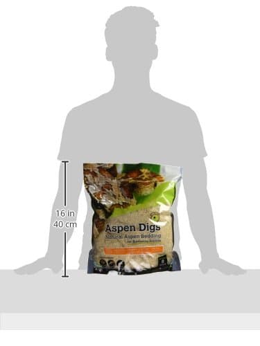 Galápagos (05064) Aspen Digs Shavings Bedding, 8-Quart, Natural thumbnail 5