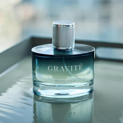 Particle Gravité Cologne Spray for Men, Long Lasting Fresh Scent, Men's Perfume Woody Citrus Fragrance, Notes of Pepper, Rosemary, Grapefruit, Cedar, Cashmere & Musk, 3.38 FL OZ Bottle thumbnail 8