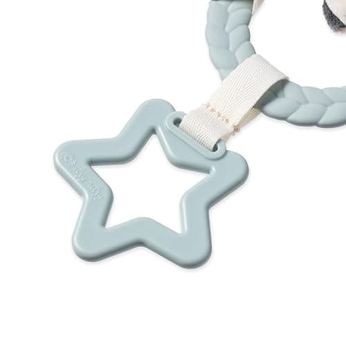 Itzy Ritzy Farm Toy Gift Set - Includes Cow Lovey & Farm-Themed Busy Ring Car Seat and Stroller Toy - Features Crinkle Sounds, Engaging Textures & Silicone Teething Relief (Farm) thumbnail 7