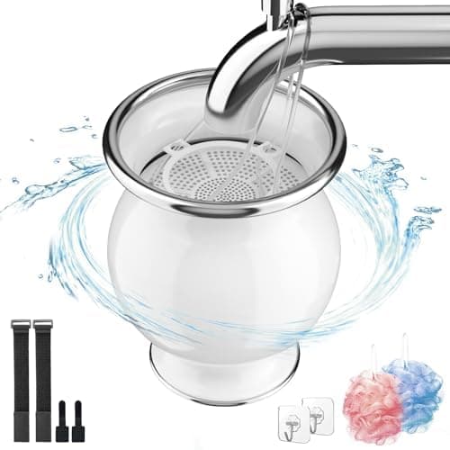 Bath Filter for Tub, 9 Stages Bath Filter- Removes Hundreds of Contaminants, BPA Free, Purify Your Bathwater for Healthier Skin and Hair, 5000 Gallons of Filtration - Image 1
