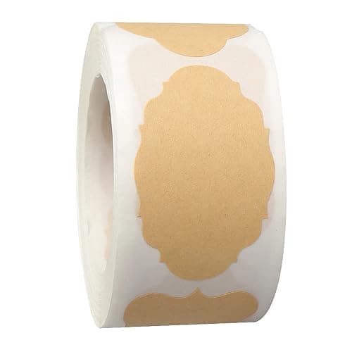 300 Pcs Gift Tags Stickers Name Labels Stickers, Self-Adhesive Handmade Bottle All-Purpose Jar Labels for Presents Christmas Decoration Jars Food Craft thumbnail 3