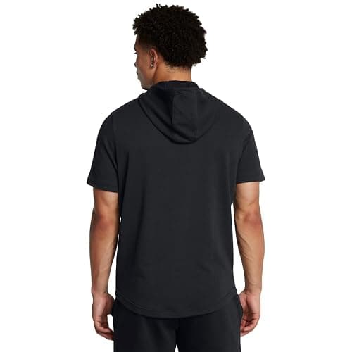 Under Armour mens Project Rock Payoff Short Sleeve Terry Hoodie thumbnail 2