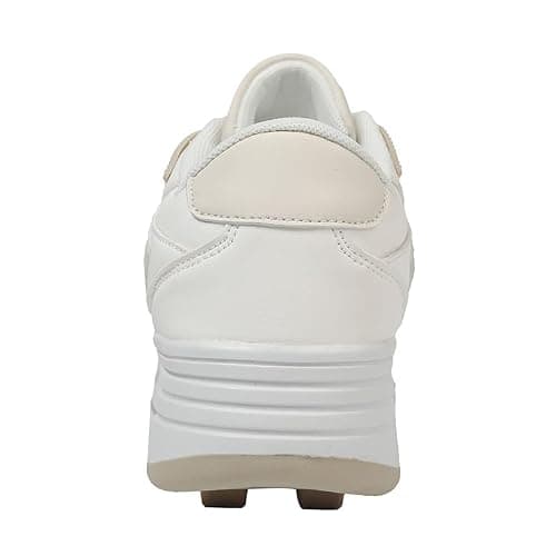 Mateju Kids Roller Skate Shoes for Boys Girls, Skateboarding Skates Outdoor Parkour Shoes Retractable 4 Wheels Unisex Teenager Children Sports Walking Running Sneakers Shoes thumbnail 2