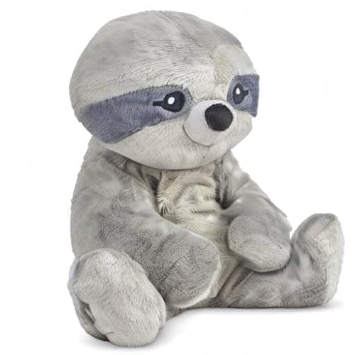 HUGIMALS Sam The Sloth 20 Inch 4.5 lb Heavy Cute Sensory Weighted Comfort Plush | Large Unscented Washable Self Care Calming Stuffed Animal for Kids, Teens and Adults thumbnail 8