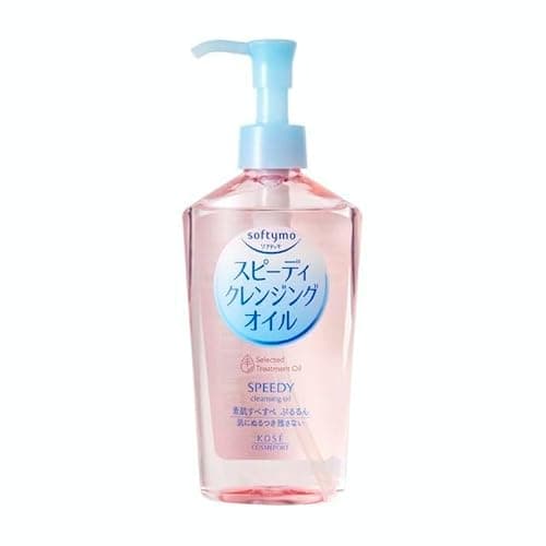 Thunder Tech KOSE Softymo Speedy Cleansing Oil Bottle 230ml Makeup RemoverJapan Direct Import - Image 1