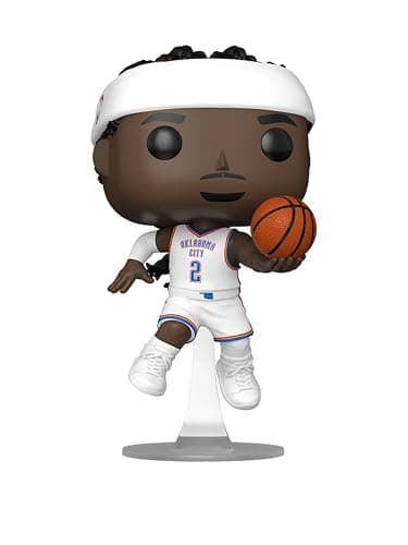 Epic Collectibles Pop Basketball: OKC Thunder - Shai Gilgeous Alexander (SGA) Layup Vinyl Figure Included with Box Protector Compatible for Funko thumbnail 3
