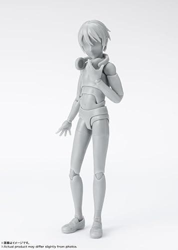 TAMASHII NATIONS - Tamashii - Body-Kun -School Life- Edition DX Set (Gray Color Ver.), Bandai Spirits S.H.Figuarts Action Figure thumbnail 5