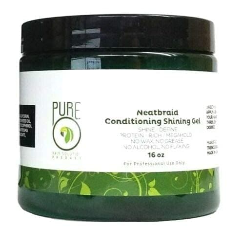 Pure O Natural Neatbraid Beauty Professional Conditioning Shining Gel 16 oz thumbnail 4