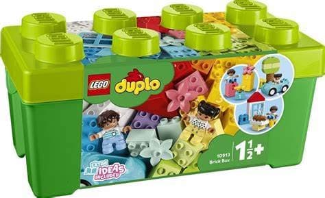 LEGO DUPLO Classic Brick Box Building Blocks - Stacking Toys for Toddlers, Ages 1.5+ Years - Learning & Educational Toys for Preschool - Develop Fine Motor Skills - Gift for Christmas - 10913 thumbnail 5