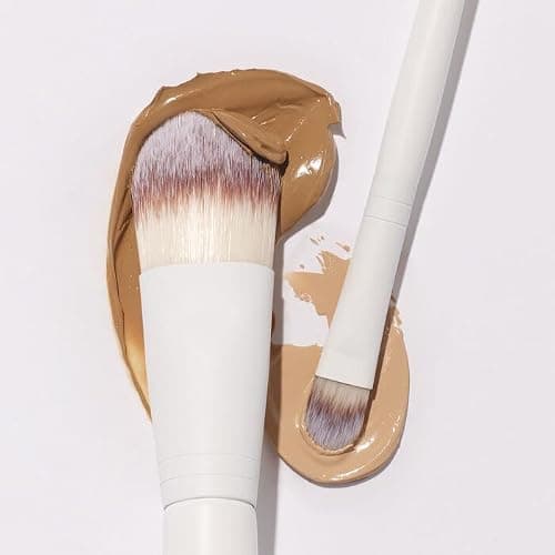 Well People Bio Complexion Brush Set, 4-Piece Face Brush Set For All Complexion Products, For Liquids, Powders & Creams, Cruelty-free Bristles thumbnail 4