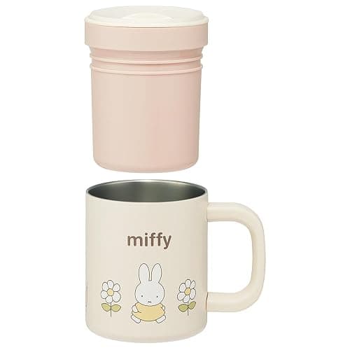 Skater STMG4NI Insulated Stainless Steel Mug with Inner Cup, Vacuum Insulated, Double Wall Construction, Miffy, 11.8 fl oz (320 ml) / 11.2 fl oz (330 ml) thumbnail 5