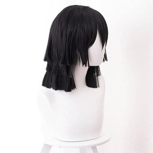 OSIAS Iguro Obanai Cosplay Wig for Man and Boys thumbnail 3