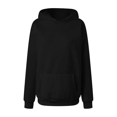 Womens Backless Mesh Hoodie Oversized Hollow Casual Long Sleeve Y2K Sweatshirt Streetwear Trendy Casual Loose Long Sleeve Crewneck Pullover Comfy Fall Cloth Ladies thumbnail 3