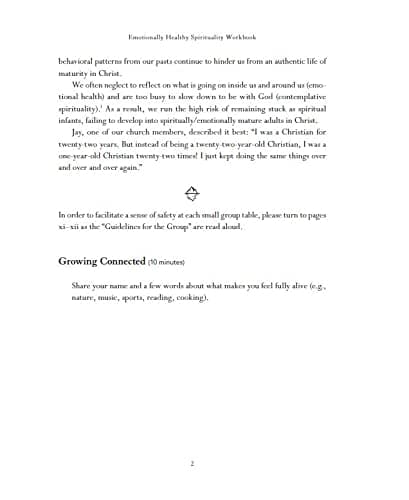 Emotionally Healthy Spirituality Course Participant's Pack Expanded Edition: Discipleship that Deeply Changes Your Relationship with God thumbnail 4
