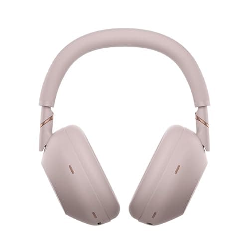Sony WH-1000XM6 The Best Noise Cancelling Wireless Headphones, Sand Pink | HD NC Processor QN3, 12 Microphones, Adaptive NC Optimizer, Mastered by Engineers, Studio-Quality, Up to 30 Hrs of Battery thumbnail 11