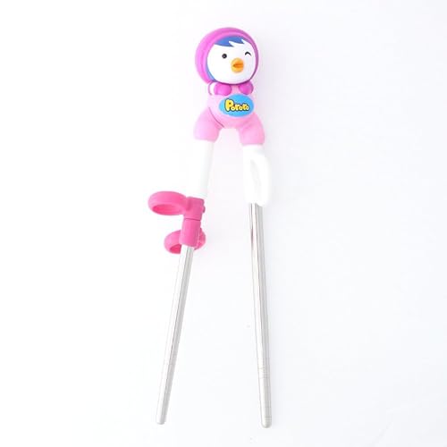 Edison Friends Petty Training Chopsticks for Right-hand Children Kids Stainless Steel, Edison Friends Chopsticks, Made in Korea thumbnail 3