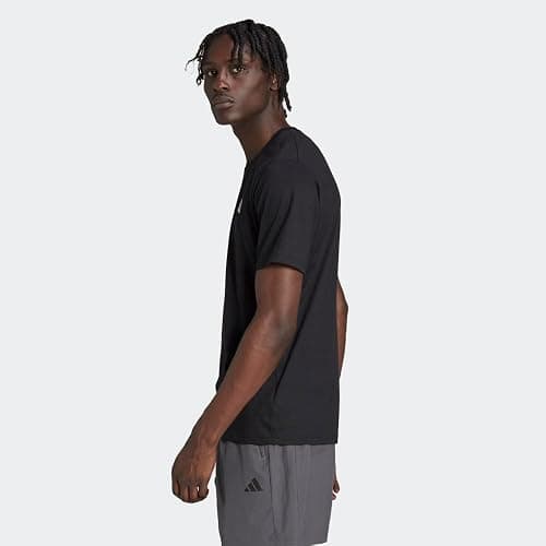 adidas Mens Essentials Feelready Training T-Shirt thumbnail 3