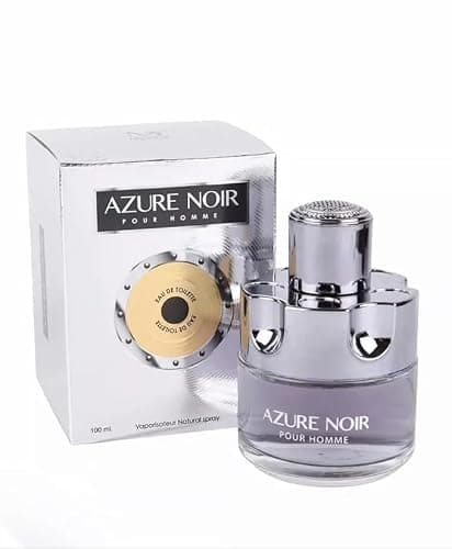 Viaan Krishna AZURE NOIR POUR HOMME & AZURE NOIR INTENSE Combo Pack Cologne Eau de Toilette Fragrance for Men (3.4oz/100ml x2), Natural Spray, Long Lasting (2 PACK) thumbnail 5