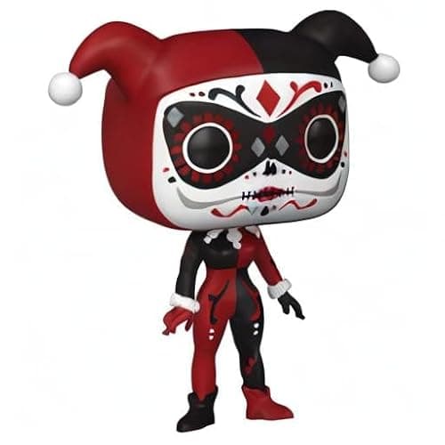 Funko Pop Heroes: Dia De Los DC - Harley Quinn - DC Comics - Collectable Vinyl Figure - Gift Idea - Official Merchandise - Toys for Kids & Adults - Superheroes Fans - Model Figure for Collectors thumbnail 8