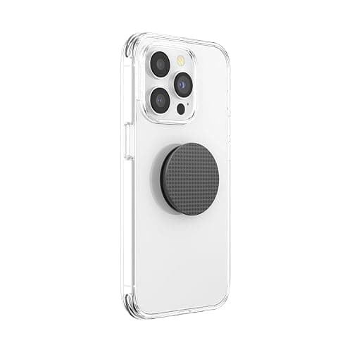 ​​​​PopSockets Phone Grip with Expanding Kickstand, Adhesive Grip - Knurled Texture Black thumbnail 3
