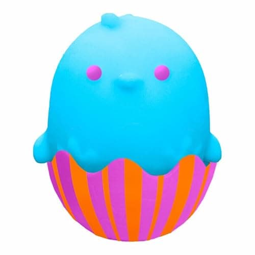 NeeDoh Chicka DeeDoos Stress Squeeze Toys Complete Gift Set Party Bundle - 3 Pack Neon Yellow/Pink/Blue thumbnail 4