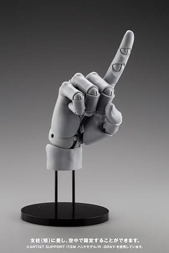 Kotobukiya ARTIST SUPPORT ITEM Hand Model / L -GRAY - 1/1 Scale Action Figure thumbnail 9