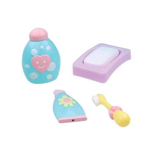 JC Toys - for Keeps Playtime! | Baby Doll Real Working Bath Set | Fits Dolls up to 16" | Shower and Faucet Really Work | Play Accessories | Ages 2+ thumbnail 5