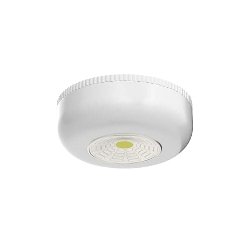 Tap Light 6 Pack Portable LED Puck Touch Night Lights - Battery Operated Under Cabinet Lighting for Kitchen, Closet, Classroom, Indoor & Outdoor thumbnail 4