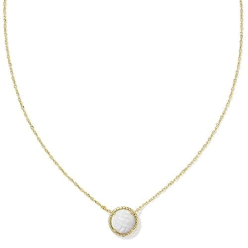 Kendra Scott Volleyball Pendant Necklace, Fashion Jewelry for Women - Image 1