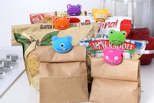 Kikkerland Monsters Bag Clips, Set of 6 thumbnail 5