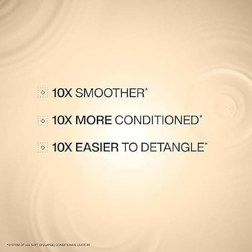 Redken All Soft Shampoo and Conditioner Set, For Dry/Brittle Hair, Hair Detangler, Provides Intense Softness and Shine, Enriched With Argan Oil thumbnail 2