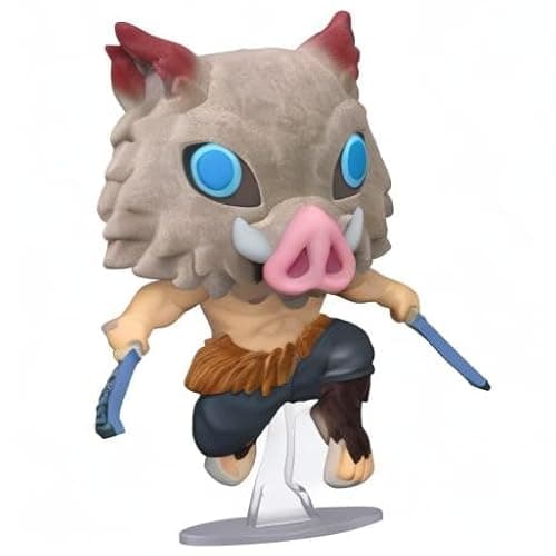 Funko Pop Animation: Demon Slayer - Inosuke Exclusive (Flocked) thumbnail 6
