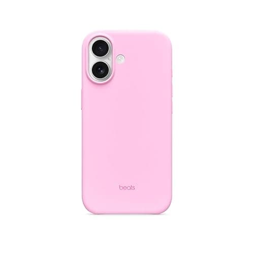 Beats iPhone 17 Case with MagSafe & Camera Control, Matte Finish, Microfibre Lining – Pebble Pink - Image 1