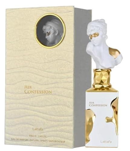 Lattafa Her Confession for Women Eau de Parfum Spray, 3.4 Ounce / 100 Ml - Musk thumbnail 2