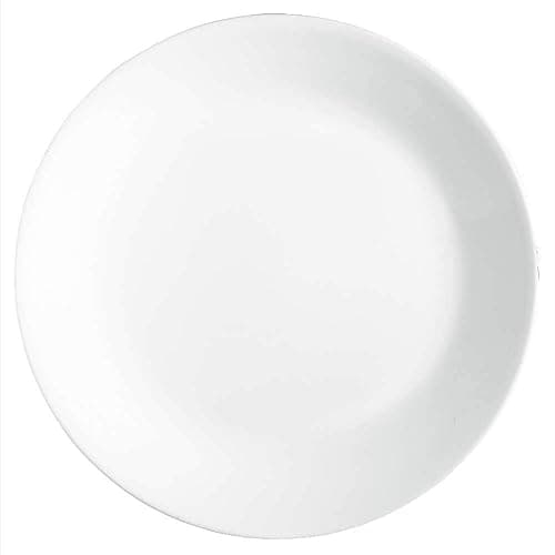 Corelle Vitrelle 38-Piece Service for 12 Dinnerware Set, Triple Layer Glass and Chip Resistant, Lightweight Round Plates and Bowls Set, Winter Frost White thumbnail 6