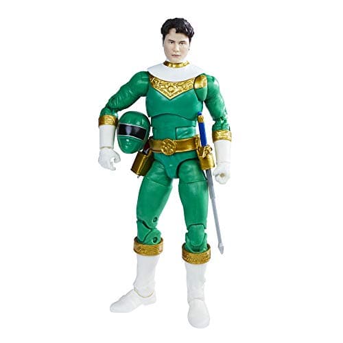 Power Rangers Lightning Collection Zeo IV Green 6-Inch Premium Collectible Action Figure Toy with Accessories thumbnail 2