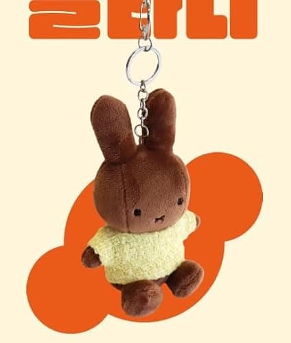 MSGlobal Cute Plush Keychain for Bag, Backpack, About 5 Inches thumbnail 5